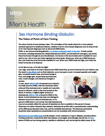 Sex Hormone Binding Globulin