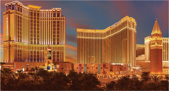 THE VENETIAN AND PALAZZO RESORT