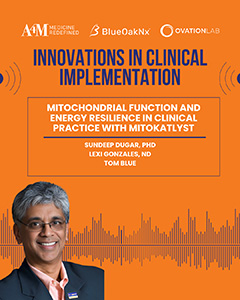 Mitochondrial Function and Energy Resilience in Clinical Practice with Mitokatlyst